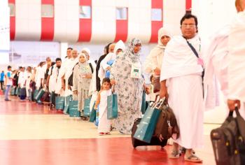 مطار الملك عبد العزيز يستقبل أولى رحلات طيران الحج القادمة من بنغلاديش