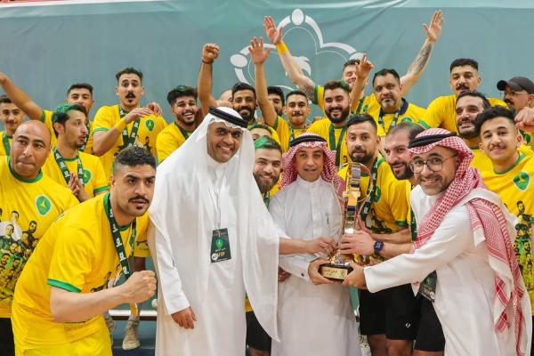 الخليج يكوش على بطولات اليد