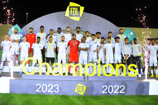 في ليلة تتويجه بدوري يلو.. الأهلي يتعادل مع الحزم 