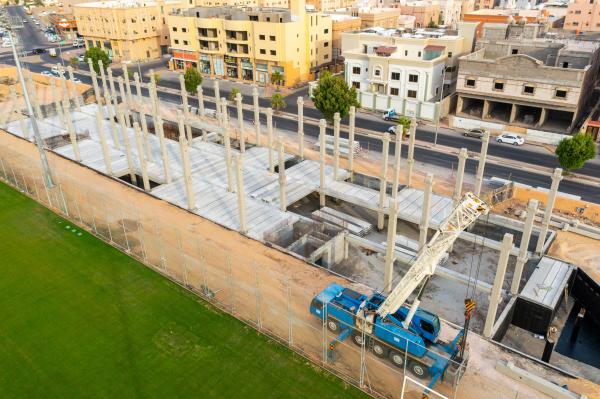 فيديو.. الفتح يُعلن عن إنشاء مبنى لأول مرة في المملكة