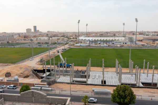 فيديو.. الفتح يُعلن عن إنشاء مبنى لأول مرة في المملكة