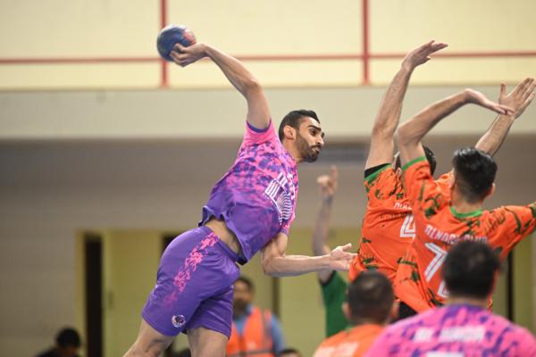 الهدى ينتصر في نخبة كبار اليد على النور