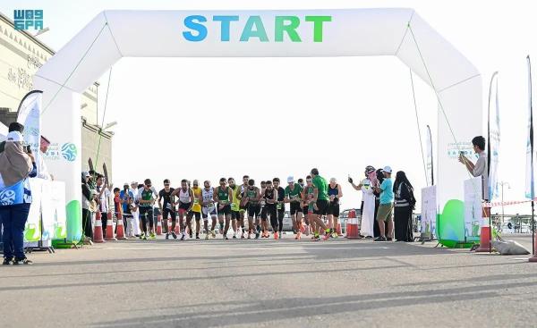 اتحاد السباق الثلاثي ينظم البطولة المفتوحة الثالثة للدواثلون بالباحة