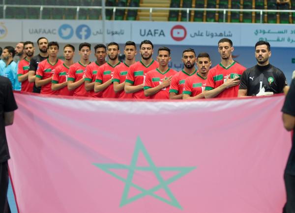 المغرب يتأهل لنهائي كأس العرب للصالات
