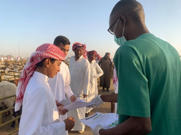 غرض الحملة التعريف بالاشتراطات الصحية للأضحية - اليوم