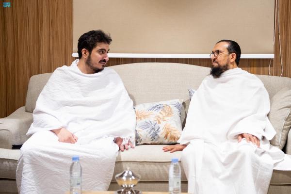 نائب أمير منطقة مكة المكرمة يصل إلى عرفات