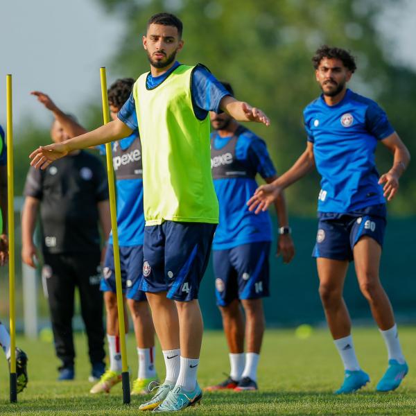 العدالة يواصل تدريباته بمعسكره على فترتين 
