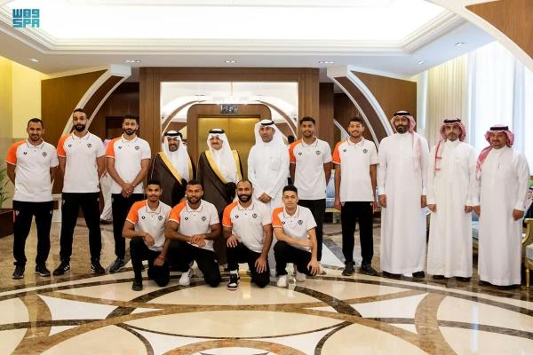 سمو أمير الشرقية يستقبل رئيس وأعضاء نادي الصفا الرياضي