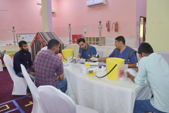 حملات التبرع بالدم - اليوم