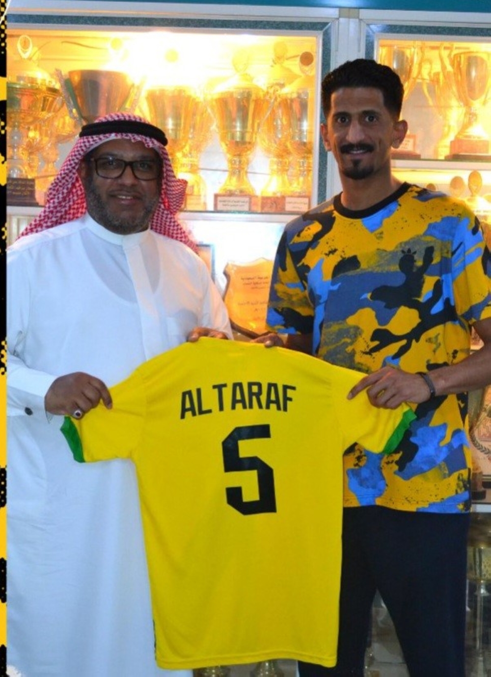 الطرف يضم الوهيب والحمد والخالدي