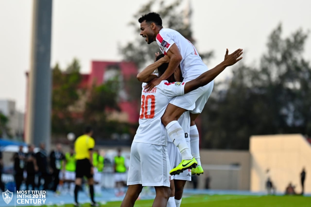 الزمالك يضرب المنستيري بالأربعة
