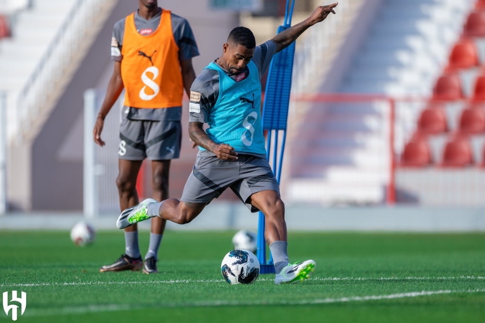جاهزية مالكوم للمشاركة مع الهلال أمام الاتحاد
