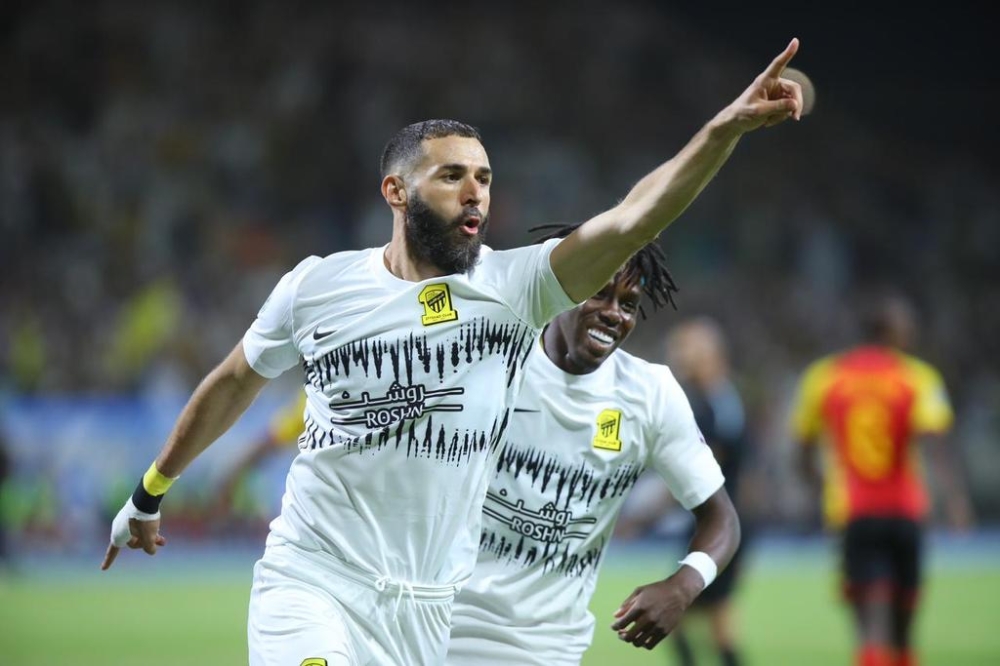 بنزيما: متحمس لبداية دوري روشن