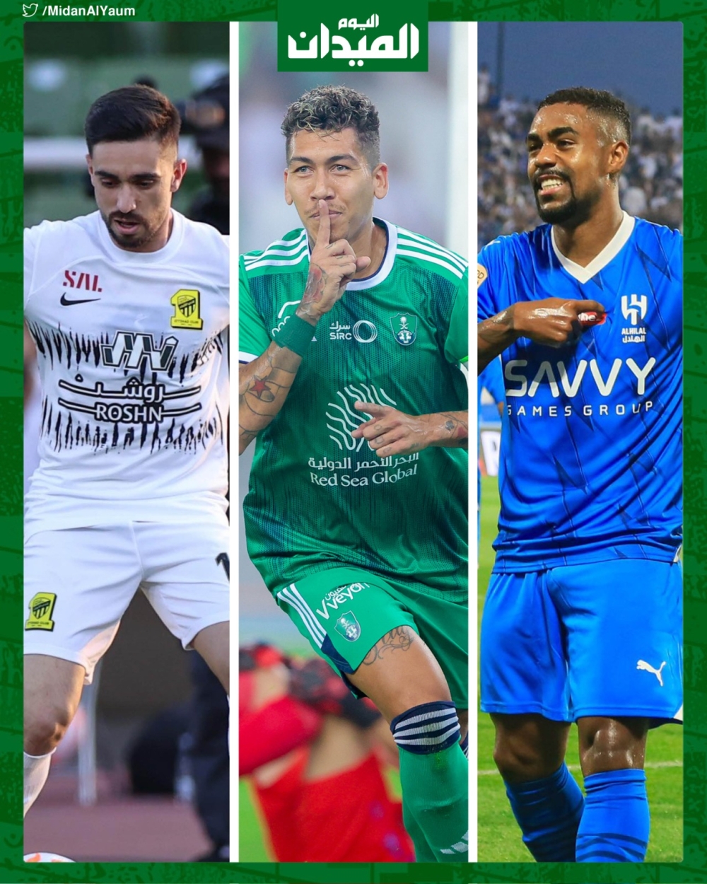 الثلاثيات تزين انطلاقة دوري روشن السعودي