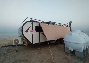 إحدى عربات الكرفان 