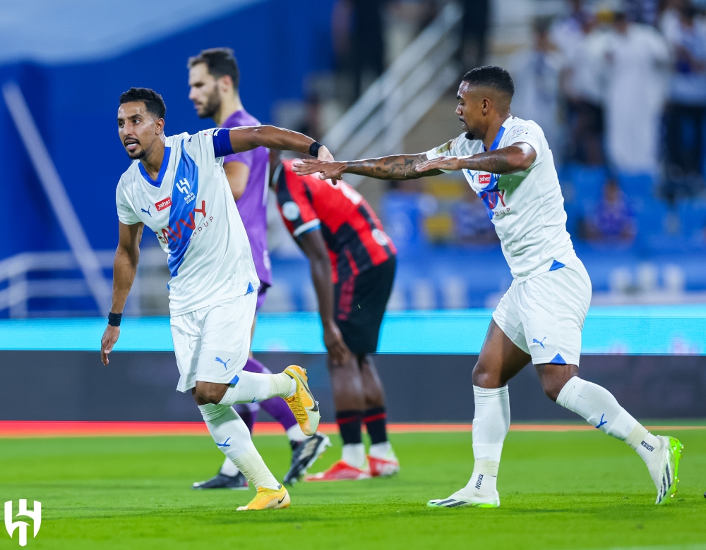التشكيل الرسمي لمباراة الهلال و الاتفاق في روشن