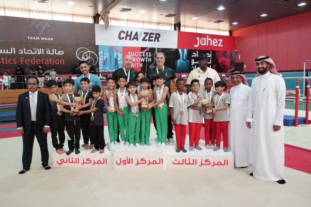 جمباز النور يخطف ذهبية بطولة المملكة للبراعم