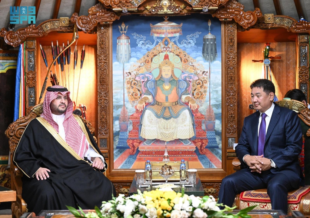 بحث العلاقات الثنائية بين المملكة ومنغوليا