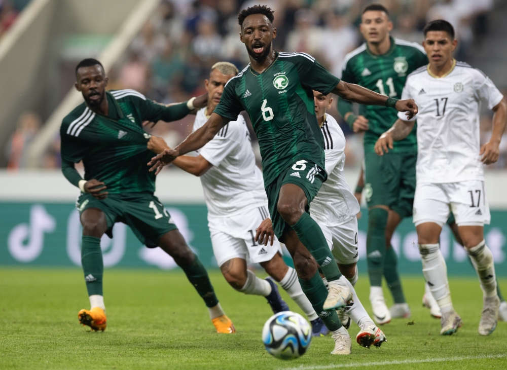 نافاس يفسد ظهور مانشيني الأول مع المنتخب السعودي