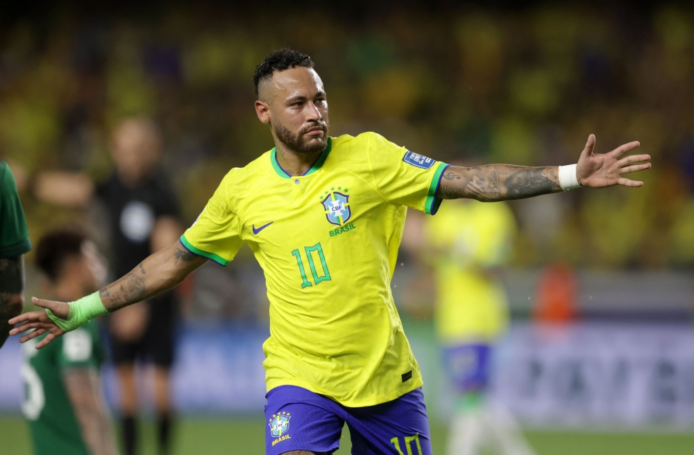 نيمار نجم الهلال الهداف التاريخي لمنتخب البرازيل متخطيًا بيليه