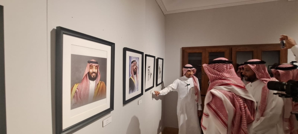 معرض كاريكاتير دولي في الأحساء احتفالًا باليوم الوطني