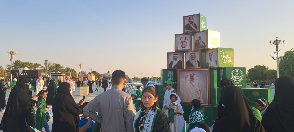 شاهد.. هكذا احتفل المواطنون باليوم الوطني الـ93