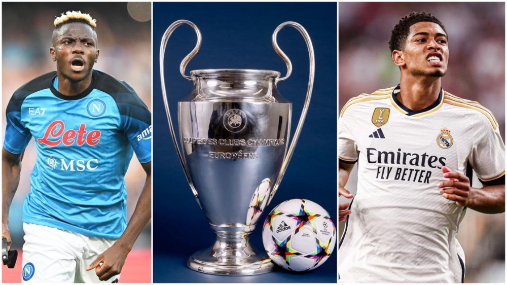 نابولي يصطدم بريال مدريد في دوري أبطال أوروبا
