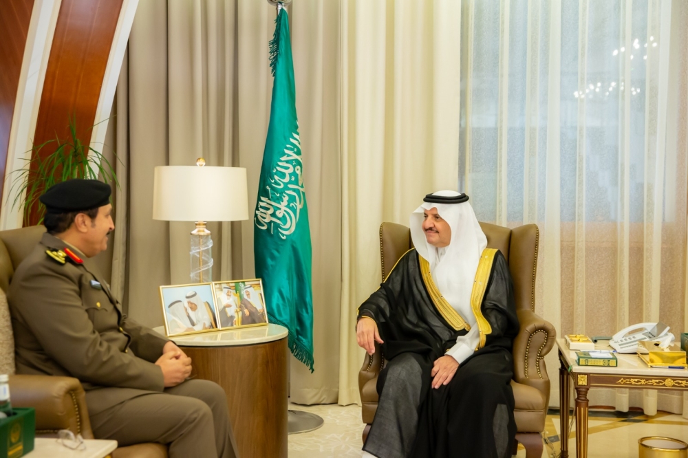 سمو أمير الشرقية يستقبل مدير الأمن العام