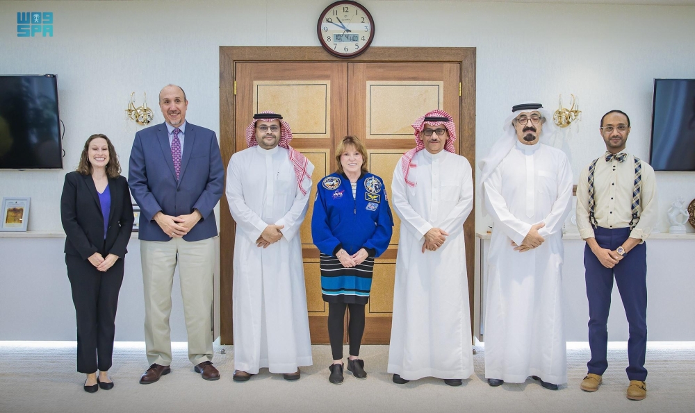 جامعة الملك سعود تستقبل رائدة الفضاء الأمريكية الدكتورة آنا فيشر - واس