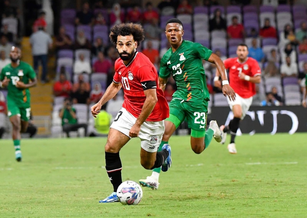 مصر تخطف فوزا وديا على زامبيا في اللحظات الأخيرة