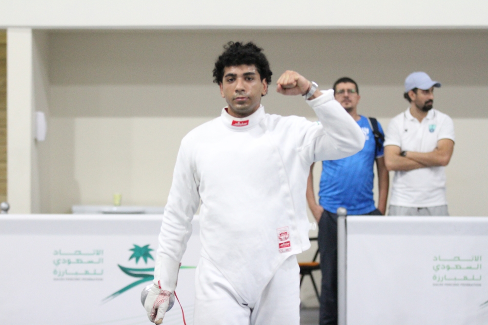 الهدى يُسيطر على الذهب بالجولة الذهبية لبطولة المملكة للمبارزة