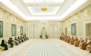 سمو ولي العهد ورئيس وزراء ماليزيا يعقدان جلسة مباحثات رسمية - واس