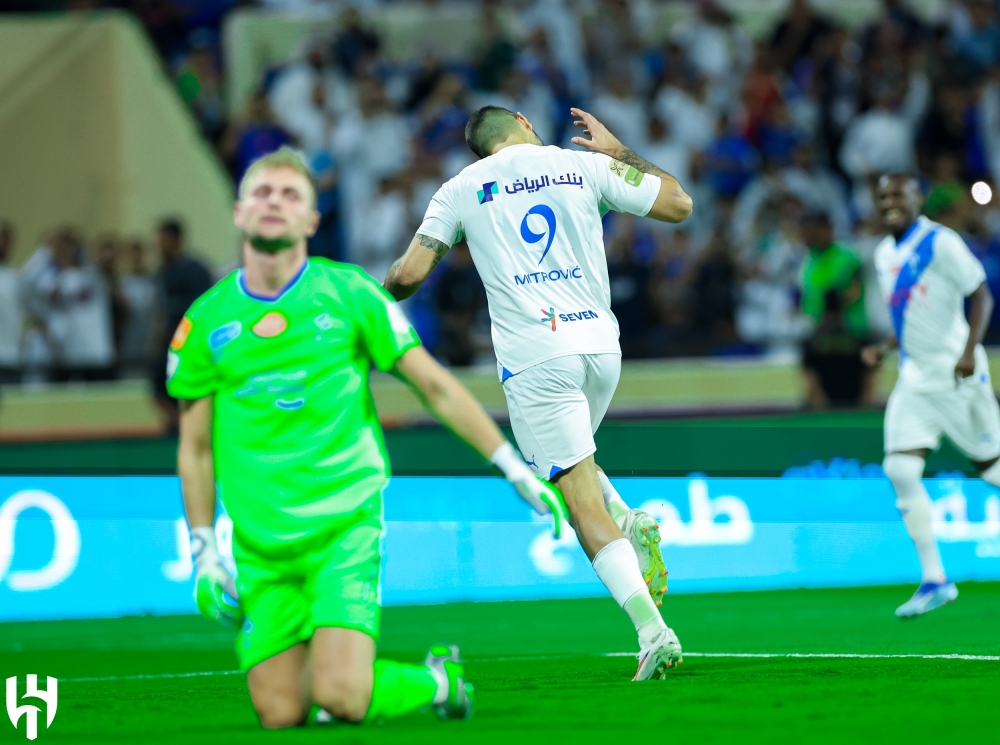 ميتروفيتش يهدد صدارة رونالدو لهدافي دوري روشن