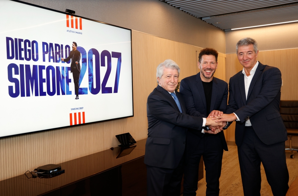 سيميوني وأتلتيكو مدريد.. علاقة مستمرة لـ2027