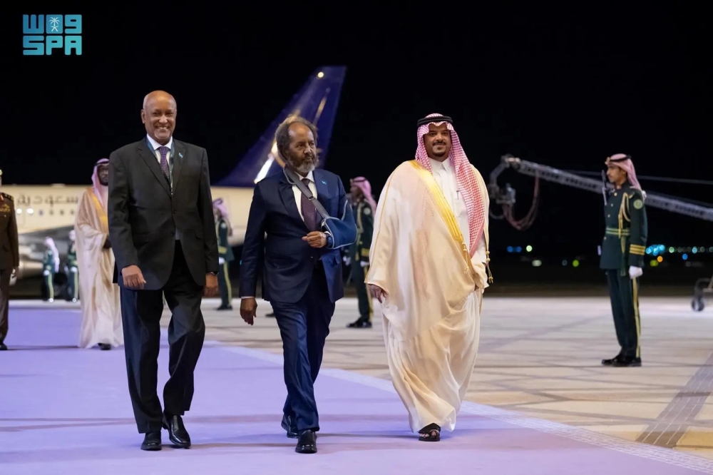 رئيس جمهورية الصومال الفيدرالية يصل إلى الرياض - واس