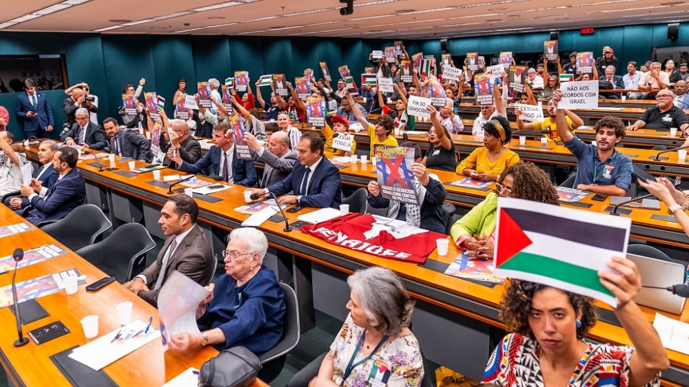 في جلسة بعنوان 'فلسطين حرة'.. 'النواب البرازيلي' يدعم الفلسطينيين