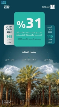  145 سجلاً تجارياً بنهاية الربع الثالث 2023