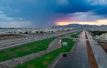 الأمطار في مكة المكرمة - واس