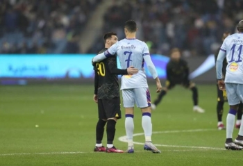 كريستيانو وميسي في موسم الرياض