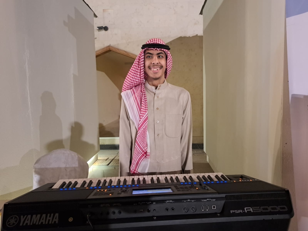 أعرب القحطاني عن أمله في تحقيق النجاح بالموسيقى - اليوم