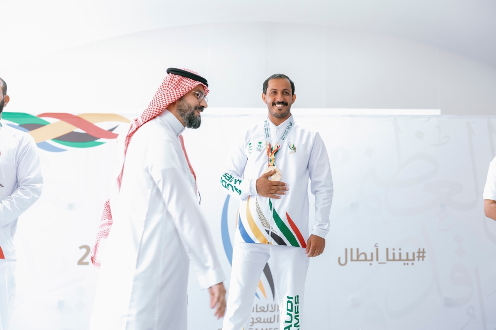 الألعاب السعودية.. الذهبية الأولى .. وتأهل رباعي في طائرة الرجال