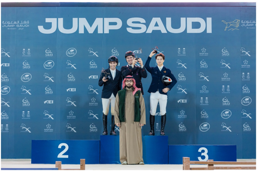 إيمانويل .. بطل شوط 'قفز السعودية'