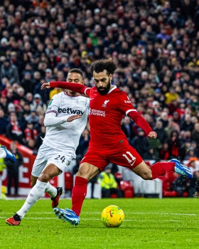  ليفربول يتأهل لنصف نهائي كأس كاراباو بخماسية في مرمى وست هام