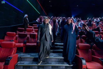 وزير الإعلام يشهد العرض الخاص لـ