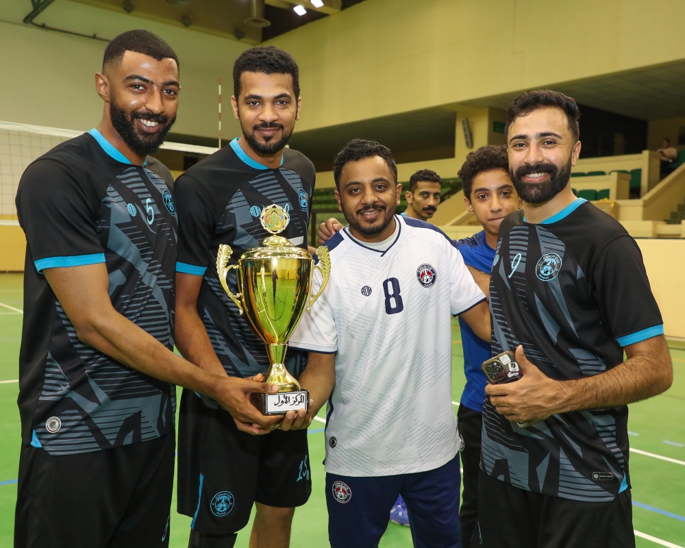 العدالة بطل طائرة الأحساء