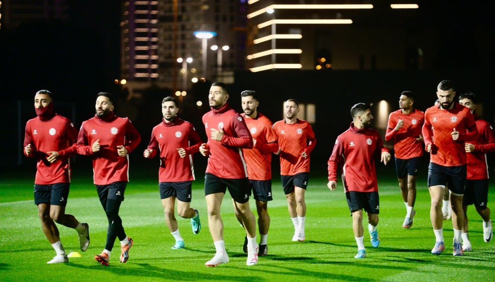 تشكيل لبنان لودية المنتخب السعودي