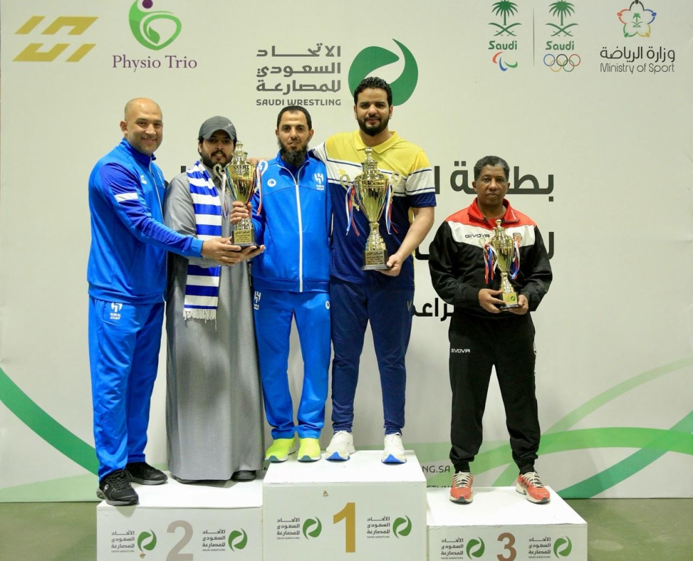 النصر يسيطر على بطولة الوسطى لبراعم المصارعة