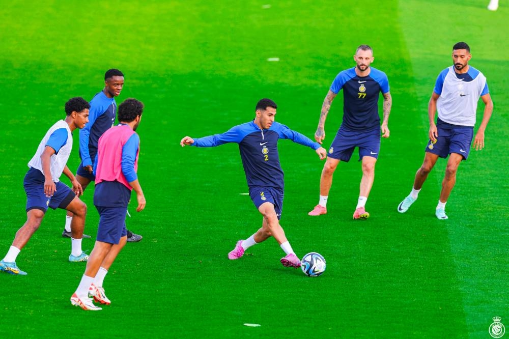 النصر يستأنف تدريباته قبل جولة الصين