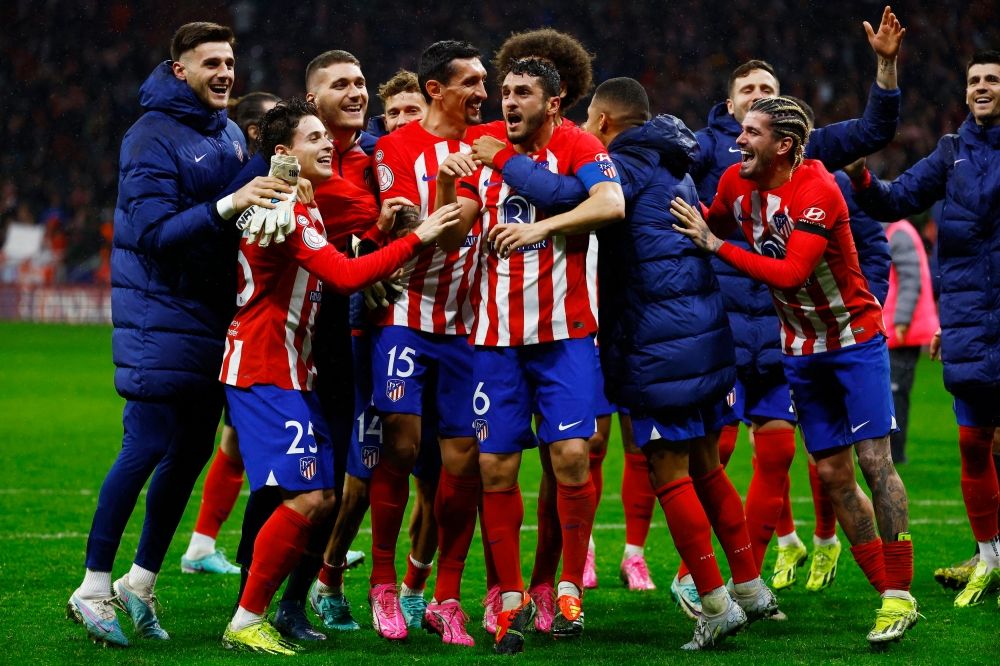 أتلتيكو مدريد يُقصي الريال من كأس ملك إسبانيا برباعية