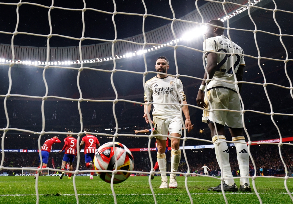 أتلتيكو مدريد يُقصي الريال من كأس ملك إسبانيا برباعية
